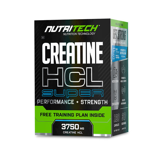 NUTRITECH CREATINE HCL 120 CAPSULES
