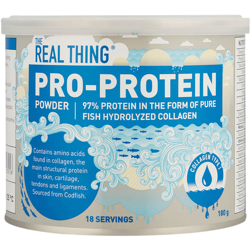 REAL THING PRO-PROTEIN POWDER 180G